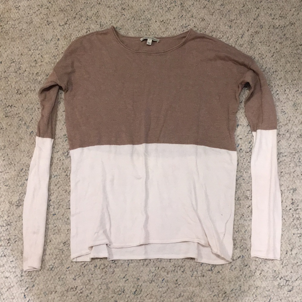 Colorblock sweater